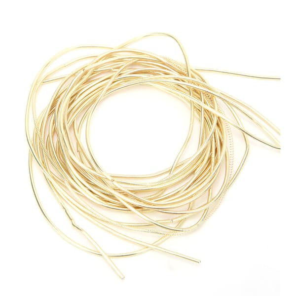 Broderitråd Kobbertråd Sysøm Søm Glans 1,5 mm Dia. Manuell DIY StringSand Golden