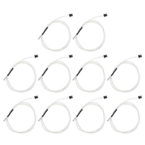 10st Thermistor Sensor V2 Upgrade 3950 XH2.54 2 Pins for Ender 3 5 Pro CR6 CR10 3D Printer