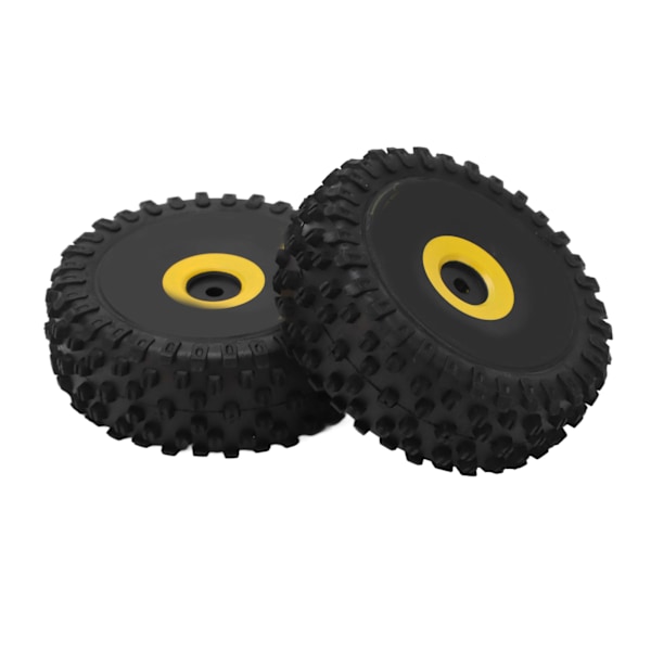 2 kpl RC-auton etupyörää ja -rengasta, RC-kumirenkaat muovipyörillä WLtoys 144010 1/14 kauko-ohjattavalle autolle