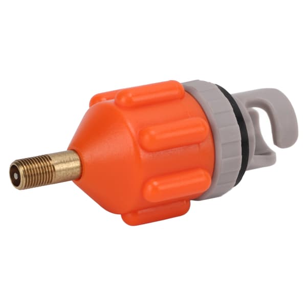 Ventiladapter Högtryckstålig Lättviktig Hållbar Bekväm Konvertering Luftpumpadapter Orange