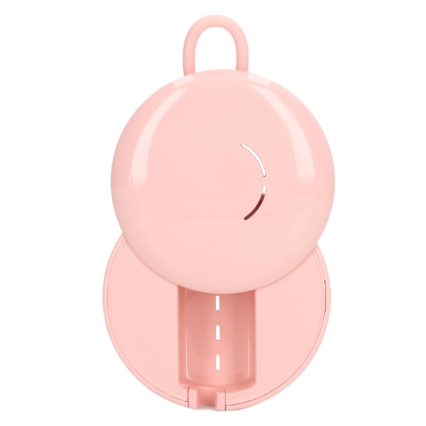 Minitandborste UV-rengöringsväska Intelligent USB-laddning Hängande tandborste UV-rengöringsbox för Trvel Pink