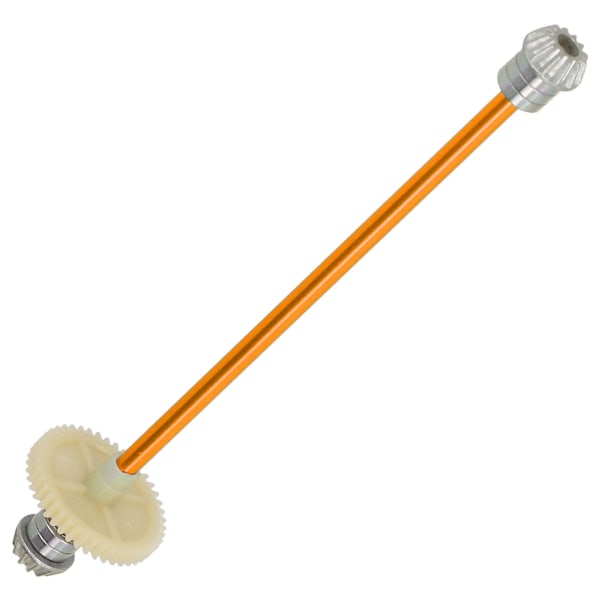RC Car Central Drivaxel Monteringsmekanism Central Axis Reservdel för Wltoys 1/14 144001Orange