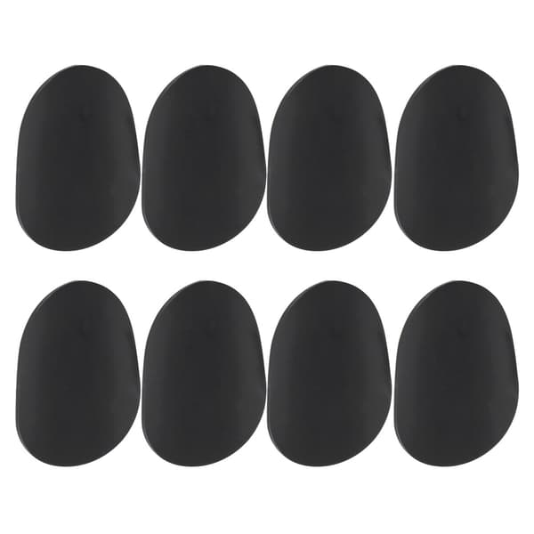8 stk. gummimunnstykkeputer Kompatibel med sopran/altsaksofonklarinett 0,8 mm