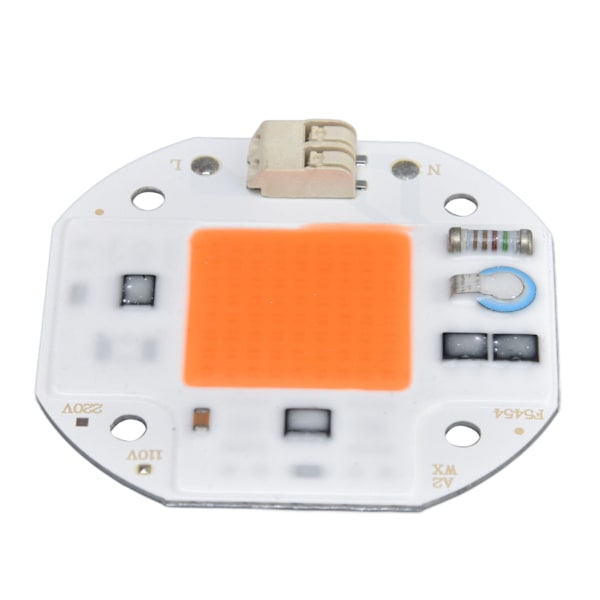 LED COB Chip Vækstlysperle LED-modul 110V Fuld Spektrum 380‑800NM til DIY Plant Growth 50W