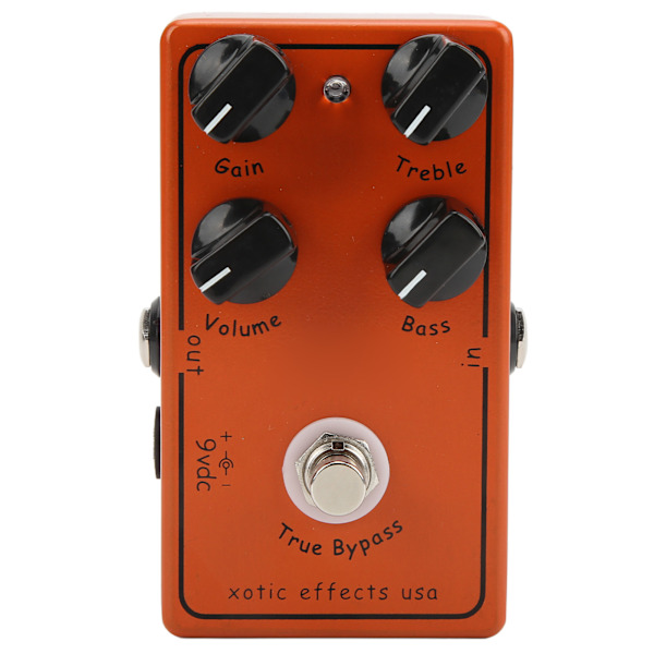 Overdrive Effect Pedal Elgitarr Preamp Effects True Bypass Effector Accessories