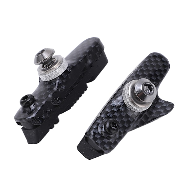 2 st Mi.xim Broms Gummiblock Låda Typ Aluminiumlegering Cykel Bromsbelägg Lägre ljud Antifriktion Kolfiber Färg
