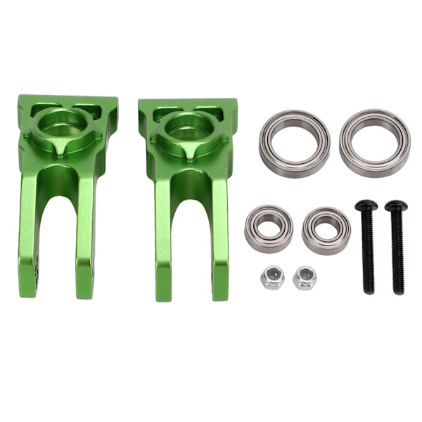 1 Par/set Metall Bakaxel Säte för ARRMA Typhon 1/10 Fjärrstyrd Bil Uppgraderingsdelar Grön
