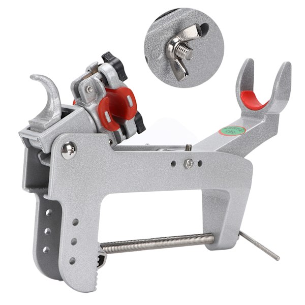 Båt Fiske Stang Holder Stativ 360 Grader Rotterbar Aluminium Legering Modifikasjon for 15‑55mm/0.6‑2.16in Stang