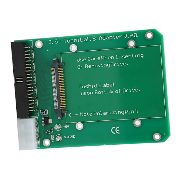 IDE Laptop SSD Adapter Card Professionell PCB 50pin 1,8 tum IDE till 40pin 3,5 tum IDE SSD Converter Adapter Card