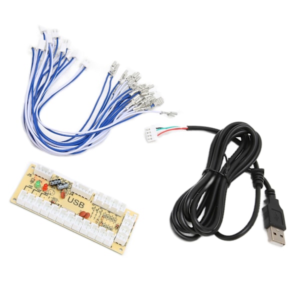 QM070911 No Delay Arcade USB Encoder DIY Arcade Encoder för Raspberry Pi 1 2 3RetroPie