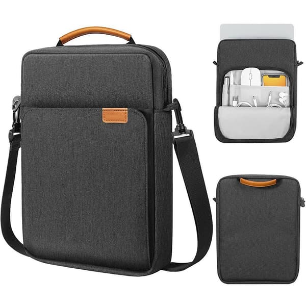Laptop taske Crossbody-taske Sort S Sort Black S