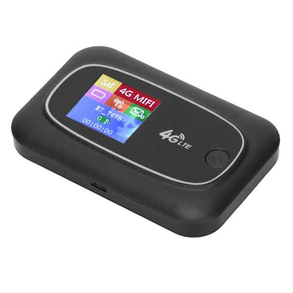 4G LTE Router 2,4Ghz WiFi CAT4 150Mbps mobil trådløs bærbar hotspot med SIM-kortplads til hjemmekontorer