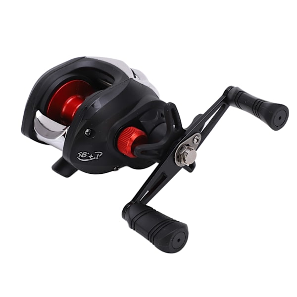 Baitcasting Low Profile Reel Raft Fiskehjul 7.2:1 Utväxling Plast Wire Cup LK201 Högerhänt