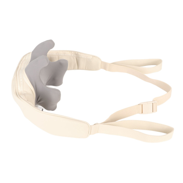Mini Nakkemassager Elektrisk Opvarmning Ryg Nakke Trapezius Massager Hjem Elektrisk Massager til Muskelafslapning Hvid