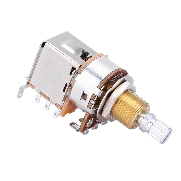 【NX】A500K elektrisk gitarr linjär potentiometer Tone Pull Button Switch Pot Pickup Switch