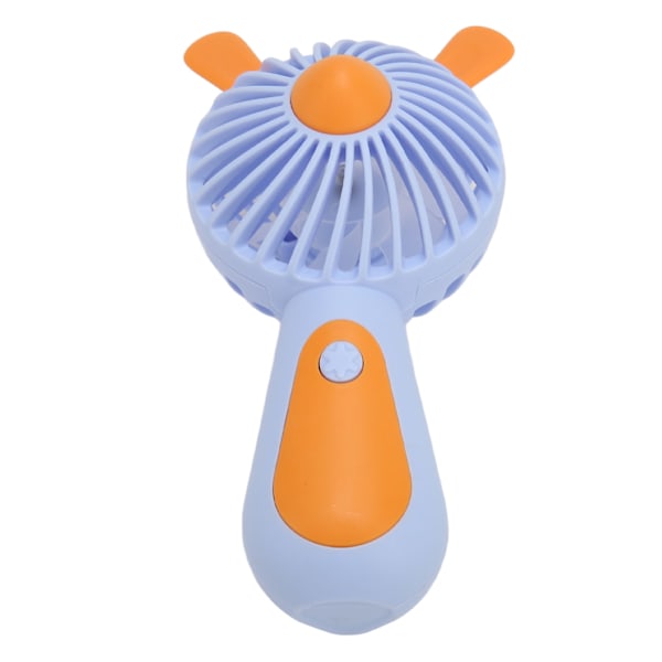 Håndholdt Mini Ventilator USB Opladning To Niveauer Justering Ergonomisk Bærbar Håndholdt Lille Ventilator