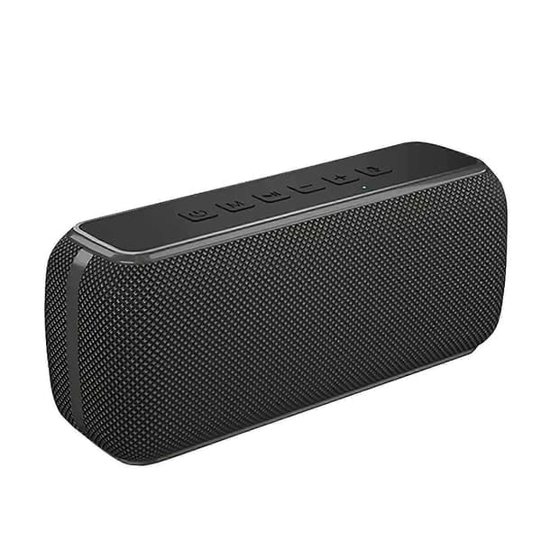 60w højtydende IPX5 vandtætte bærbare Bluetooth-højttalere Bluetooth 5.0 sort-YH