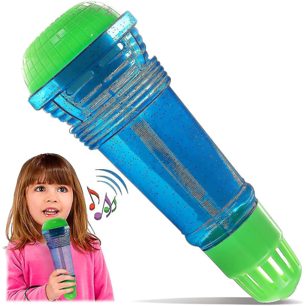 Echo Mic til børn og småbørn - batterifri magisk karaoke mikrofon stemmeforstærkende retro legetøj til sang, tale