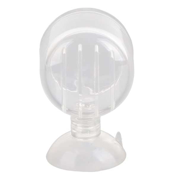 Transparent Aquarium Red Worm Feeder Sugkopp Fisk Matningskopp Behållare Tillbehör Glas Crack Cup