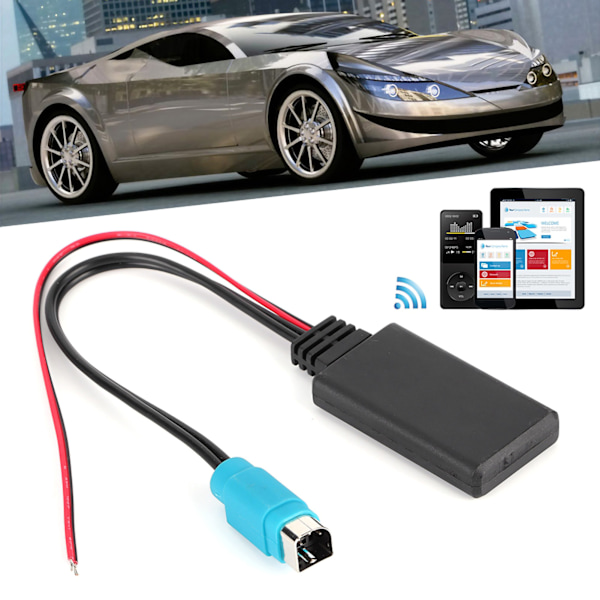 Bluetooth AUX-IN -sovitin KCE‑237B langaton äänikaapeli Sopii Alpine CDE-W203Ri IDA X303 X305 X301
