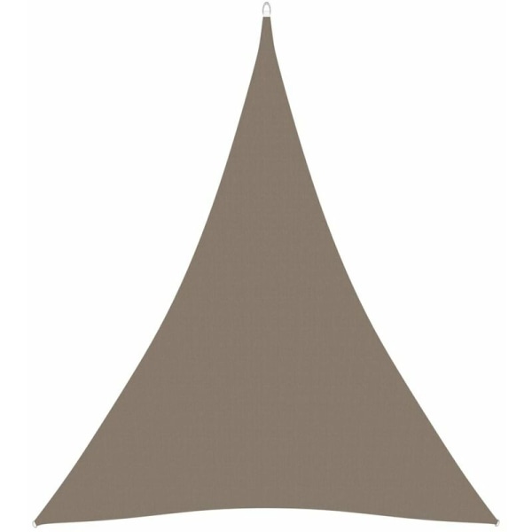 Aurinkovarjopurje Triangular Oxford kangasta 4x5x5 m Taupe