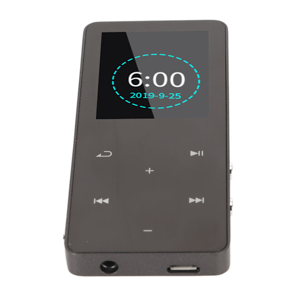 MP3-spiller Multifunksjon HiFi Tapeløs Lyd Bluetooth-ordbok FM-radioopptaker Metallhus MP4-musikkspiller 16GB