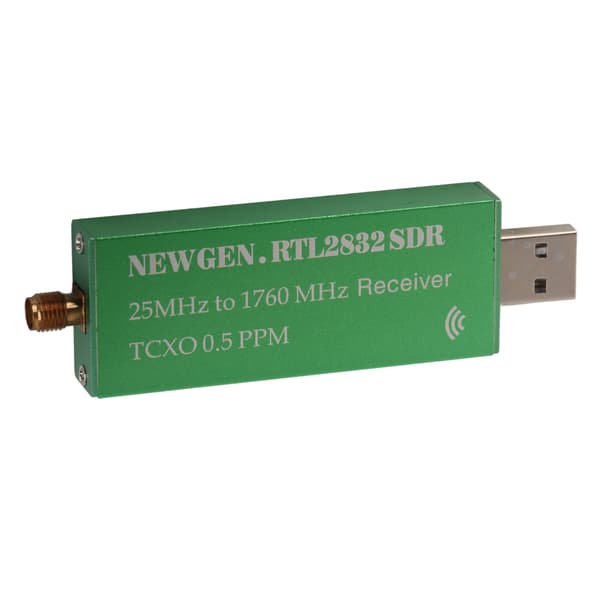 RTL SDR-mottaker 25-1760MHz fullbånd RTL2832U R820T2 Software Defined Radio Scanner