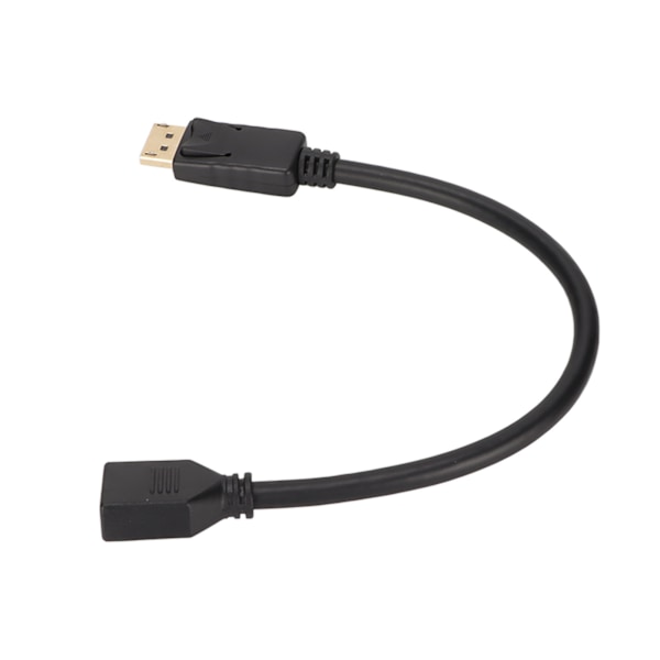 DisplayPort-jatkokaapeli 4K kullattu DP-jatkokaapeli uros-naaraskytkin DisplayPort HD-sovitinkaapelin
