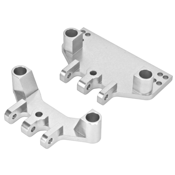 Metal Styregearbeslag Servo Montering Del til MN86 1/12 RC Bil Modificerede Tilbehør Sølv