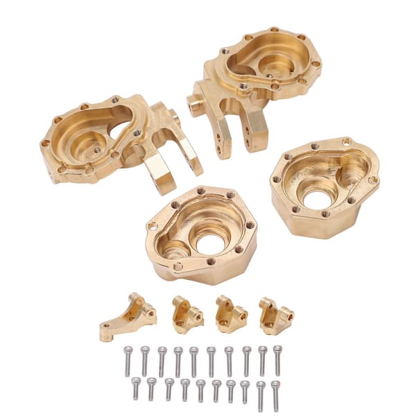 Styringskopp RC Bil Messing Styrespindel Girdeksel Styrestangfeste for Traxxas