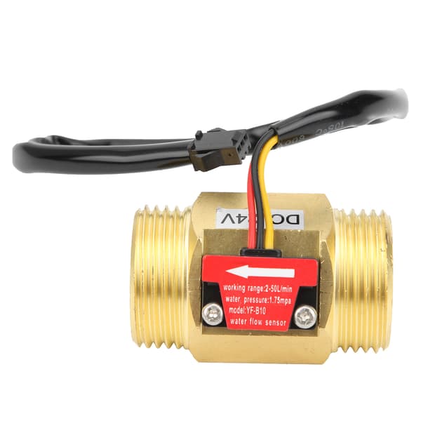 YFB10 Hall Flowmeter Switch G1in vandstrømssensor Turbinemåler DC24V 2~50L/MIN