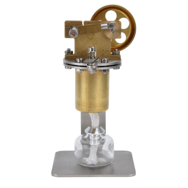 Mini Steam Engine Desktop Mekanisk stirlingmotormodell för fysikalisk experimentutbildning