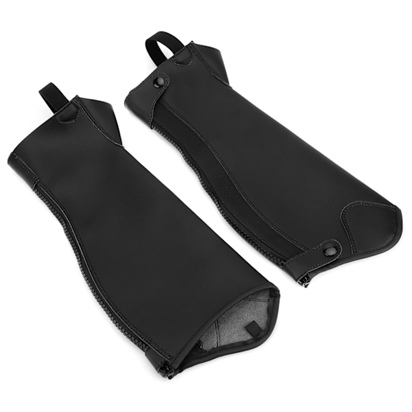 Ridning Half Chap Body Protector Utrustning för barn Superfiberläder Olika storlekCL
