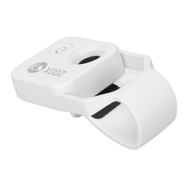 200X Zoom Telefon Mini Lomme Mikroskop med CPL-linse LED-lys Mobiltelefon Ekstern Linse Bærbar Telefonmikroskop Kamera Hvid