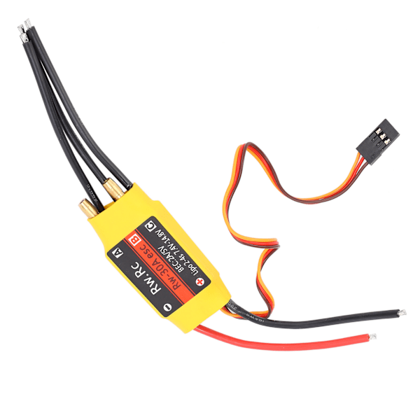 30A ESC børsteløs vannkjølt Elektrisk hastighetsregulator ESC for RC båtmodell