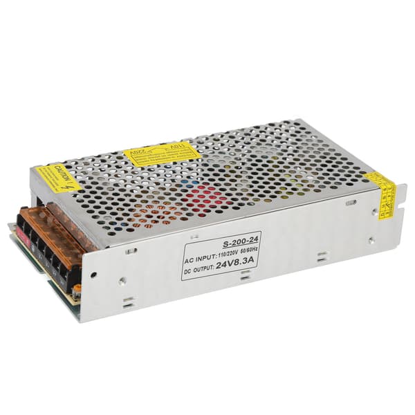 【NX】DC-strømforsyningsadapter for LED-stripe 200W 110/220VS-200-24 24V 8.3A