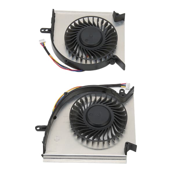 CPU GPU Kylfläkt för MSI GE75 GP75 GL75 Lågt ljud Låg strömförbrukning Effektiv värmeavledning CPU GPU Fläkt