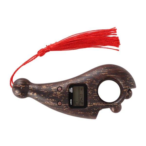 Digitala pärlor Counter Reset Funktion Auto Off Red Fringe Portable Compact Digital Tasbih for Prayer Islamic Muslim Type 1