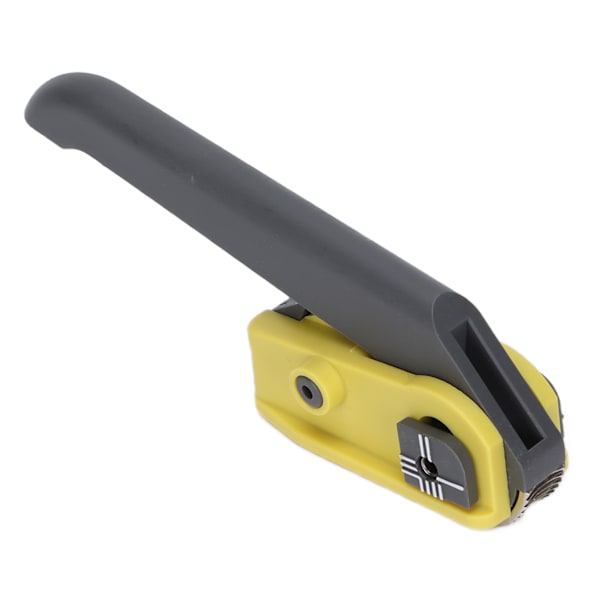 Optisk kabelavstripper Gul Grå Adapter Ergonomisk Robust Slitsterk dobbelbladet optisk kabelskjærer (KMSK)