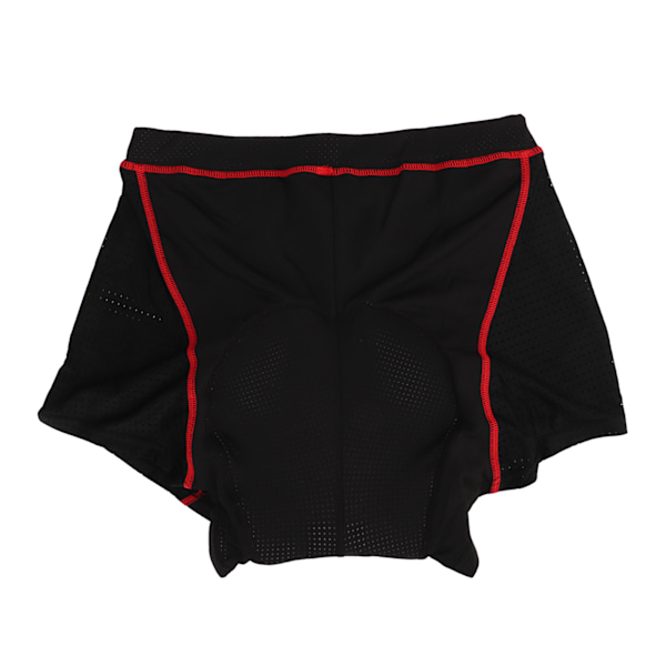 Cykelunderkläder Andas stötsäkra 5D vadderade cykelshorts Snabbtorkande för utomhuscykling Svart BL151 2XL