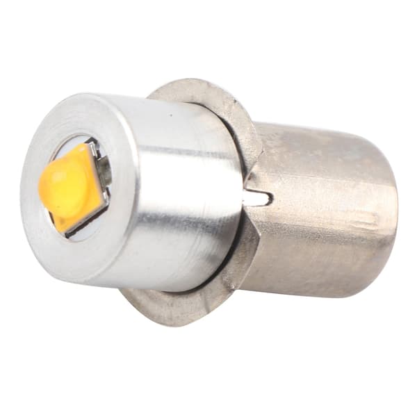P13.5S 3W LED-taskulampun vaihtopolttimo taskulamppuun hätävaloon (lämmin valkoinen 4~12V)