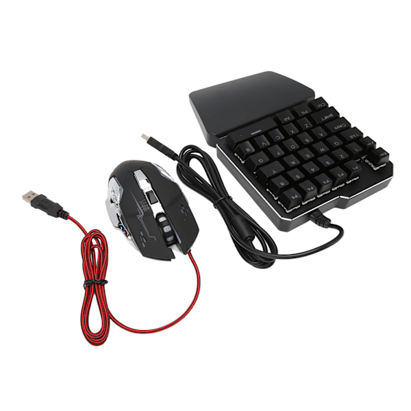 Tangentbord Mus Converter Set trådlös RGB Enhands tangentbord Mus Adapter Combo för Android för Harmony Phone