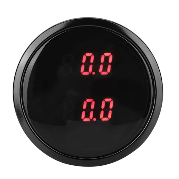 2 tuuman auton Turbo Boost -mittari LED Punainen Digitaalinen Näyttö Ilmanpaineanturisetti