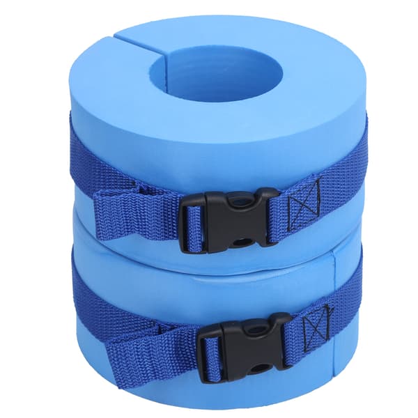 2st EVA simmanschetter Vattenaerobics Float Ring Anklar Armar Bälten med Quick Release Spänne