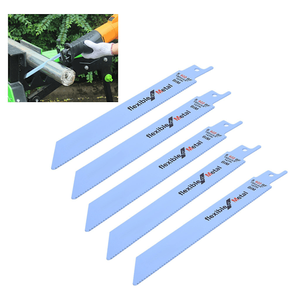 5 stk metall svingblad Trebearbeidingssagsett Elektrisk verktøy 150 mm / 5.9inS922BF
