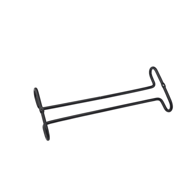 Vinglashållare Moderne og enkel hängande smidesjärn Vinglashållare (svart),HANBING