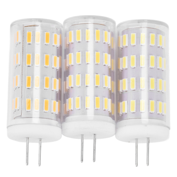 3ST G4 LED-lamppu 5W T3 JC-tyyppi Kaksoisnapainen kanta AC DC12‑24V Himmennettävä ulkovalaistuslamppu Lämmin valkoinen