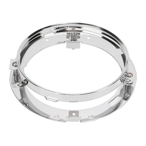 7-tums Motorcykelstrålkastaradapter Rund monteringsring Fäste Strålkastaradapter Silver