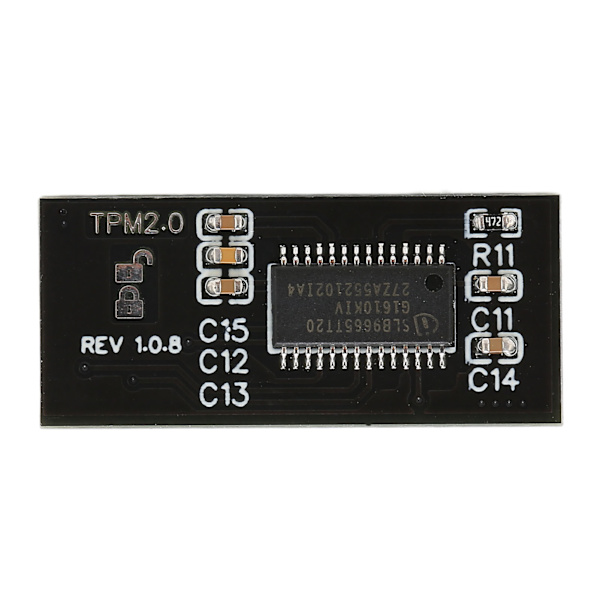 TPM 2.0 Encryption Security Module 20Pin LPC Encryption Security Module for Win for MSI för GC 20Pin SPI TPM2.0