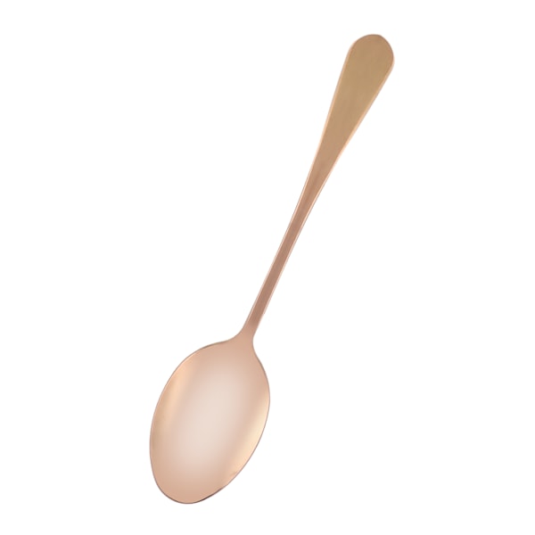 Ruostumattomasta teräksestä valmistettu pöytälusikka, sopii kotiin, ravintolaan ja keittiöön, Rose Gold